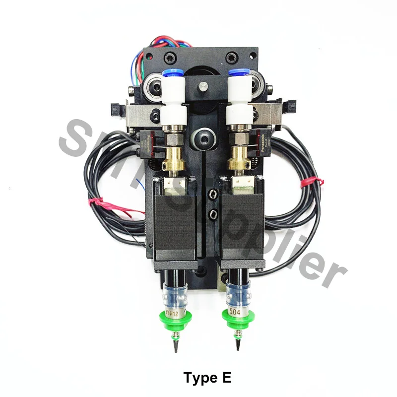SMT DIY Double Head Mountor Connector Nema8 Hollow Shaft Stepper For Pick Place Machine Double Head SMT (1)