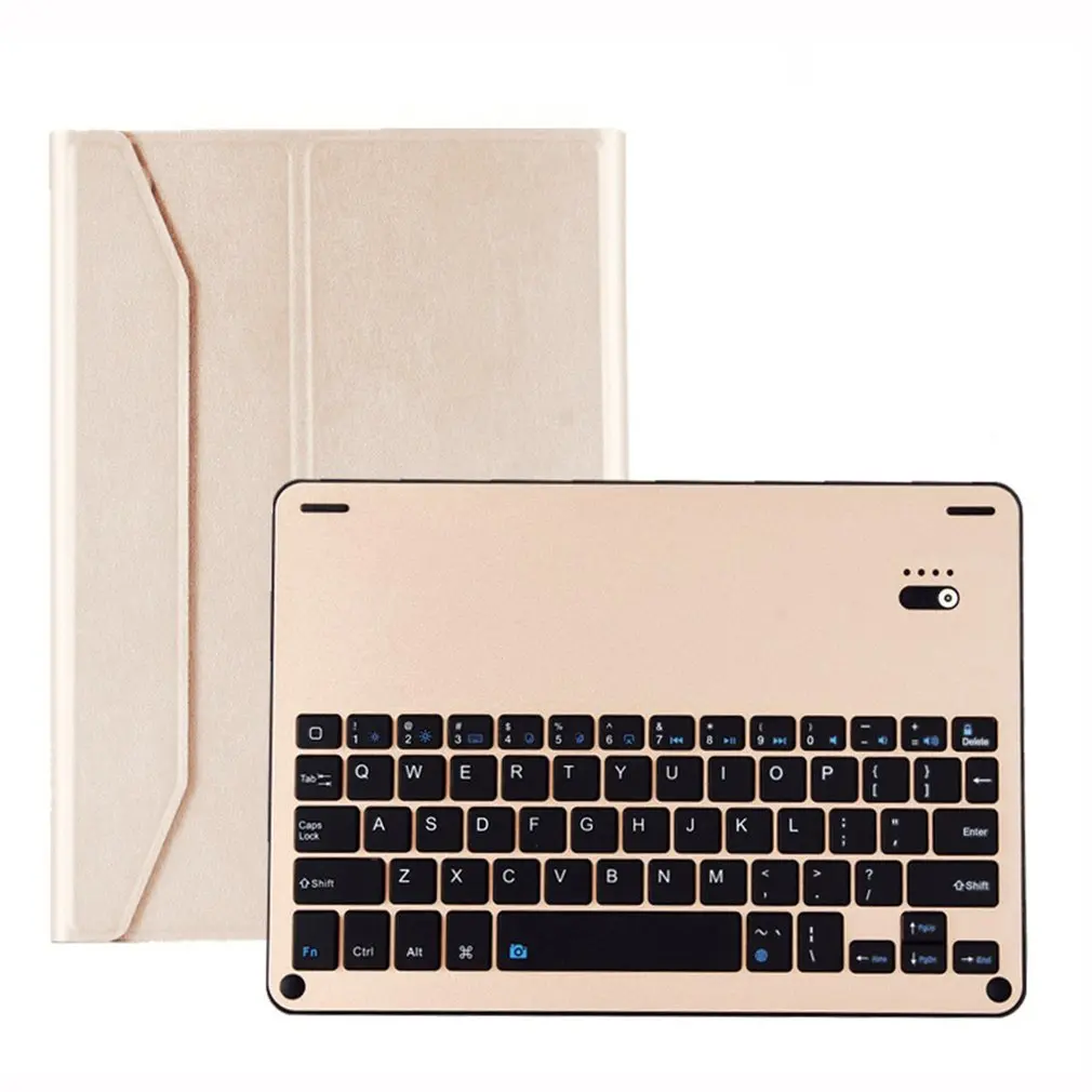 

New Portable Wireless Bluetooth V3.0 Keyboard + Protective Cover Case With Stand Function For iPad Pro 10.5 Inch Drop Shipping