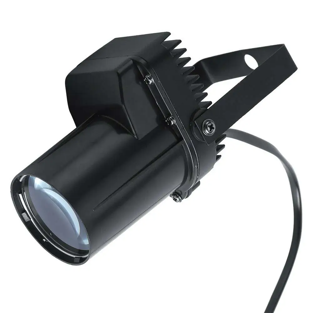 110-240V Spin Stage Light Pinspot Lights LED Beam Spotlight Christmas Decor KTV Holiday Lighting Party Dance Garden Fantastic