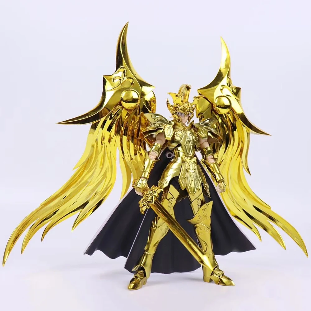 

Great Toys GT model Saint Seiya EX Ares Saga Evil God of War Gemini Saga Saintia Shoko PVC Action Figure Metal Armor Mode