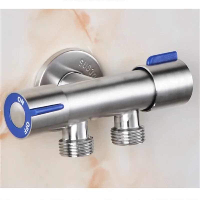 Bathroom Faucet Double Handle Dual Control Nozzle Single Cold Spray Gun Faucet Stainless Steel Toilet bathroom faucet,water tap faucet