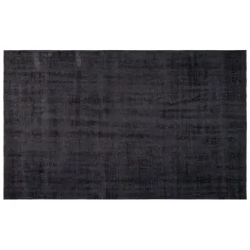 

Handmade Black Vintage Overdyed Turkish Area Rug 188x304 Cm-6'2''X9'12''