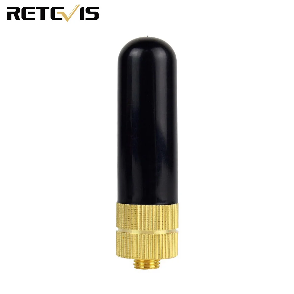 Retevis RT-805S SMA-F Walkie-Talkie Antenna VHF UHF For Kenwood Baofeng UV 5R UV 82 888S H777 RT5R For Puxing Radio Accessories a set 6 in 1 6in1 usb program programming cable for baofeng uv5r uv 5r 888s retevis rt5r h777 kenwood dual radio walkie talkie