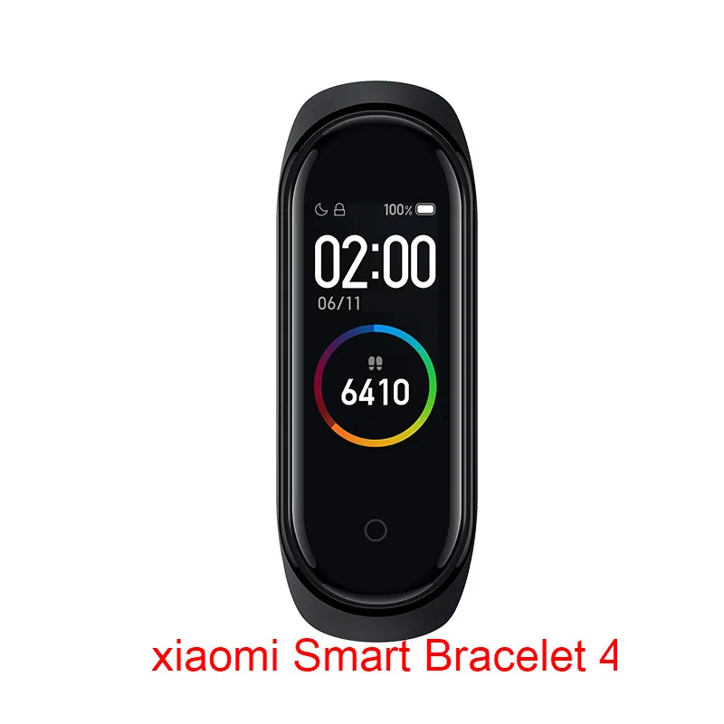 Смарт-браслет Xiaomi Band 4 NFC 3 цвета AMOLED экран Miband фитнес-трекер Bluetooth спортивный