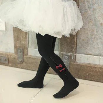 

High Quality Children Tube Socks Knee High Sock Bowknot Decor Girl Over Calf Tube Socks Durable