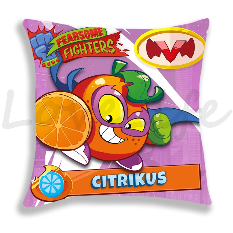 Pillow Case Superzings Christmas 45x45 Super Zings Series 8 Pillow Cover Kids Sofa Cushion Covers Cartoon Pillowcover cushion cover pillow case cover nursing pillow cover baby pillow cover