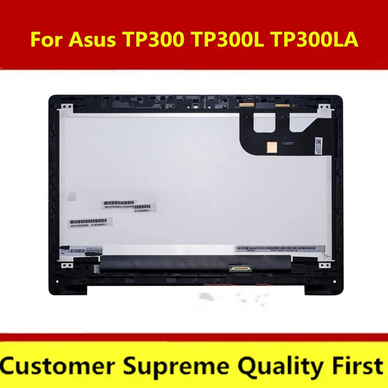(С рамкой) 13 3 &quotдля ASUS Transformer Book Flip TP300 TP300LA TP300LD ЖК дисплей с сенсорным экраном в