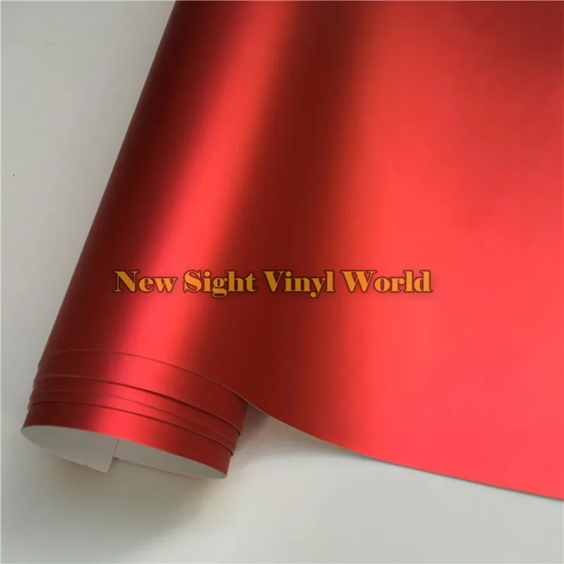 Matte-Satin-Chrome-Red-Vinyl-Wrapping-Film (3)