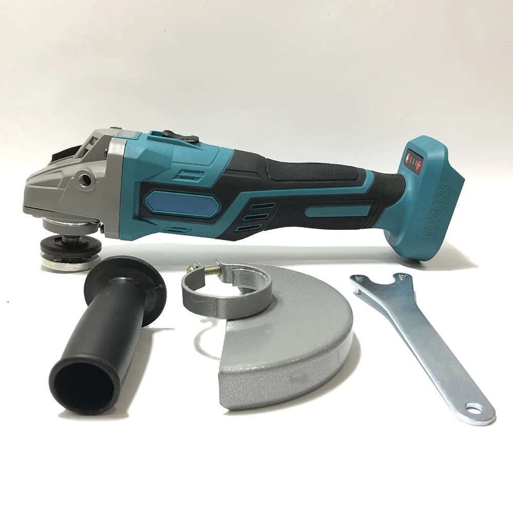 125mm 1380W Brushless Cordless Impact Angle Grinder For MAKITA 18 POLISHER Electric For Woodworking Power Tools Without Battery