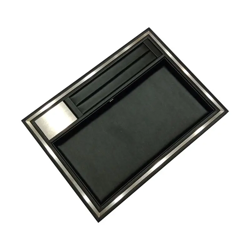 Высококачественная металлическая рамка для ювелирных изделий kan huo pan Black PU
