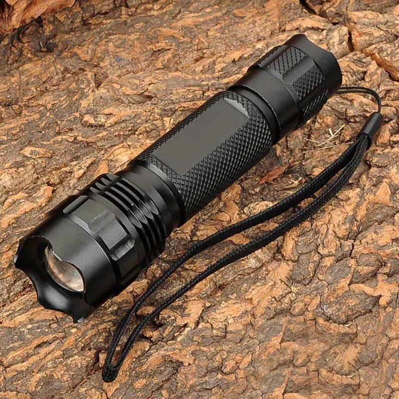 Portable Zooming Flahslight Torch 1000lm 5-mode White Light 503B LED Flashlight Torchlight Camping Lamp 18650 | Освещение