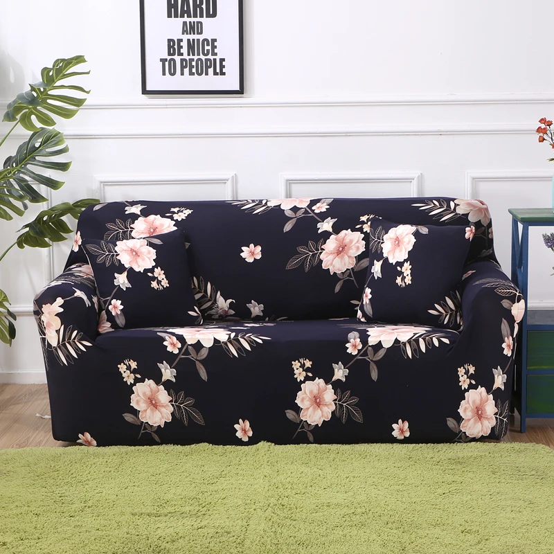 Все включено эластичное диванное покрывало Печать Эластичный диван Чехлы для гостиной секционный Угол один диван Loveseat - Цвет: Color 18
