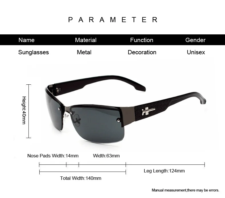 Vintage Rectangle Sunglasses Women Classic Retro Half Frame Shades_voghion.com