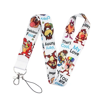 

K2293 Wholesale 20pcs/lot Monster Lanyard Keychain Anime Lanyards for Keys Badge ID Cell Phone Rope Neck Straps Accessories