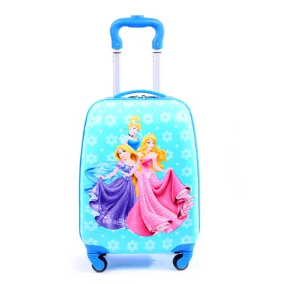 Cartoon Kids Travel Trolley Bags Suitcase for Kids Children Luggage Suitcase Rolling Case Travel Bag on Wheels Suitcase - Цвет: H