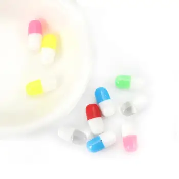 

Doreen Box Resin Jewelry Tools Capsule At Random DIY Fashion Jewelry 12mm( 4/8") x 6mm( 2/8"), 2 Packets (Approx 10 PCs/Packet)