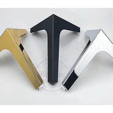 4 шт металлическая ножка для шкафа, серебристая ножка для шкафа, 10 см/13 см/15 см/17 см фурнитура для мебели