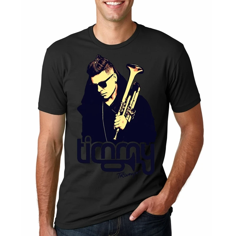 Fashion Cool Men T shirt men Funny tshirt Timmy Trumpet Customized Printed T-Shirt |