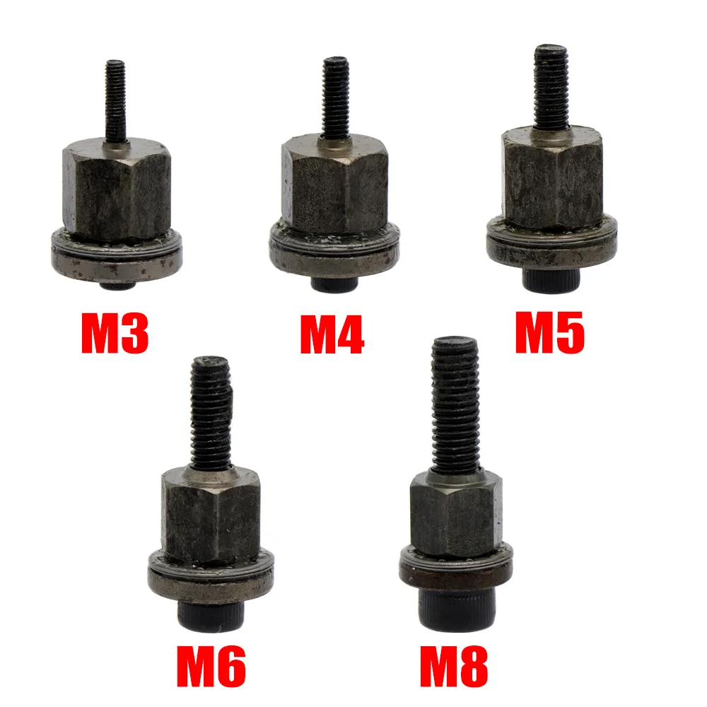 36Pcs/Set Hand Rivets Nut Gun Tool Sets With Box M3 M4 M5 M6 M8 M10 Stainless Steel Rivet Flat Head Accessories rivet gun rivet nut tool rivet gun set rivet nuts set