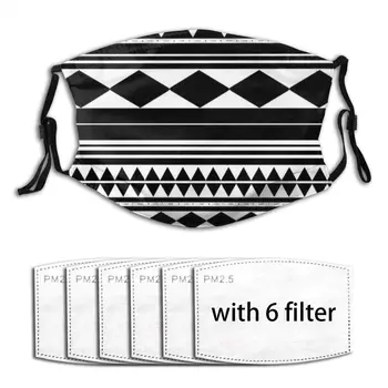 

Reusable Breathable With Filter PM2.5 Mouth Face Mask Washable Black AND WHITE Anti Pollution Dust Air Pollution