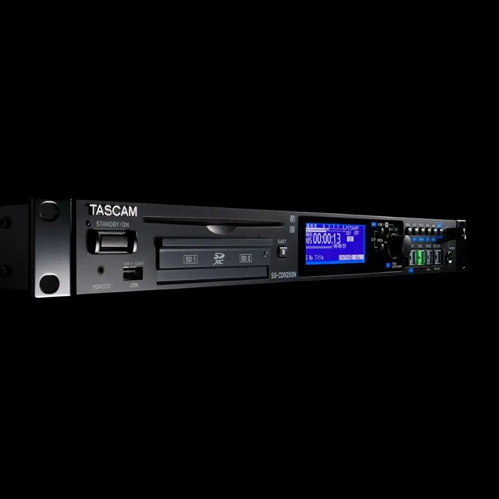 Tascam SS-CDR250N ソリッドステートレコーダー sd と cdr