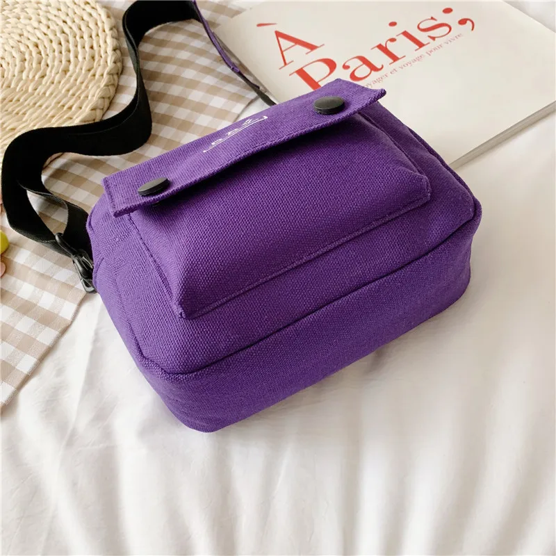 

Japanese-style Messenger Bag Literature And Art Shoulder Bag Simple Retro Students Canvas Messenger Bag Men And Women Korean-sty
