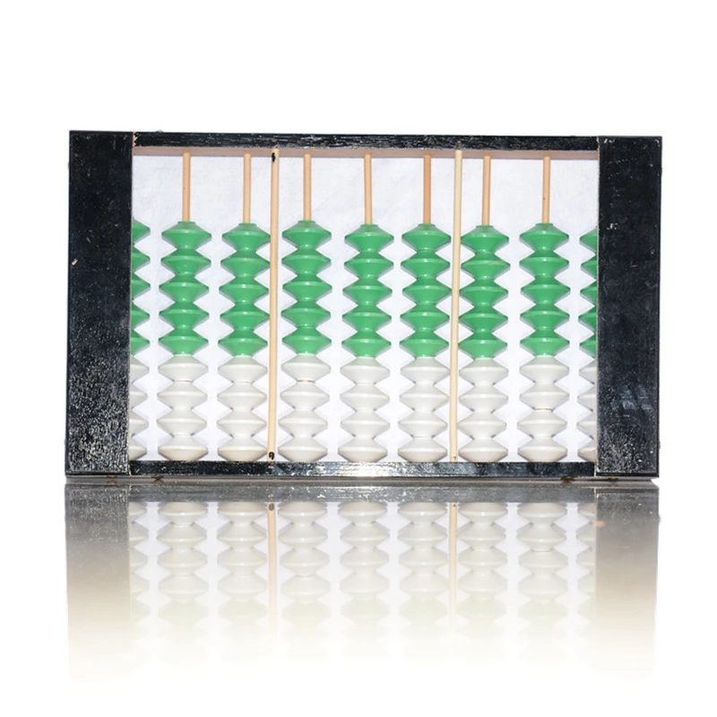 Китайский Abacus 9 колонна 9 бусин деревянная вешалка большого размера NON-SLIP Abacus китайский соробан инструмент в математике образование для учеников