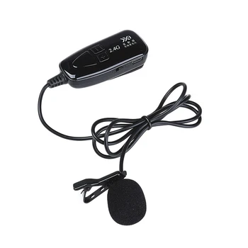 

2.4G Clip-on Wireless Microphone Loudspeaker Voice Amplifier for Teaching Tour Guides Meeting Promotional Publicity