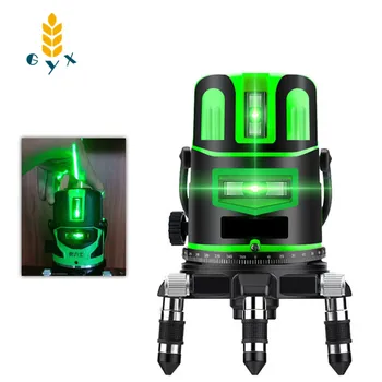 

Green light infrared level meter high precision strong light thin line 5-wire blue light level meter automatic leveling outdoor