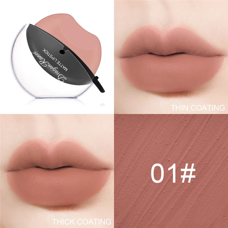 Feuchtigkeitsspendender Matter Lippenstift Wasserfest Und Langanhaltend_voghion.com