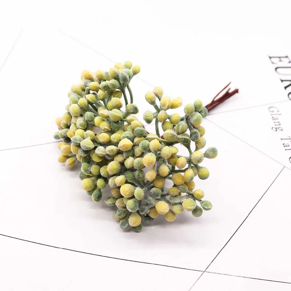 6pcs-DIY-scrapbooking-christmas-garland-artificial-plants-pompon-artificial-flowers-for-home-decor-Handmade-fake-green(17)