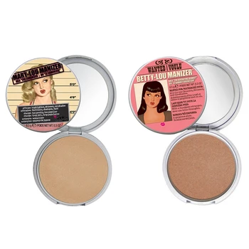 

2 Box Makeup Cosmetics Easy to Wear,Long-Lasting,Waterproof Highlighter 8.5G Face Pressed Powder - Betty Lou & Mary Lou
