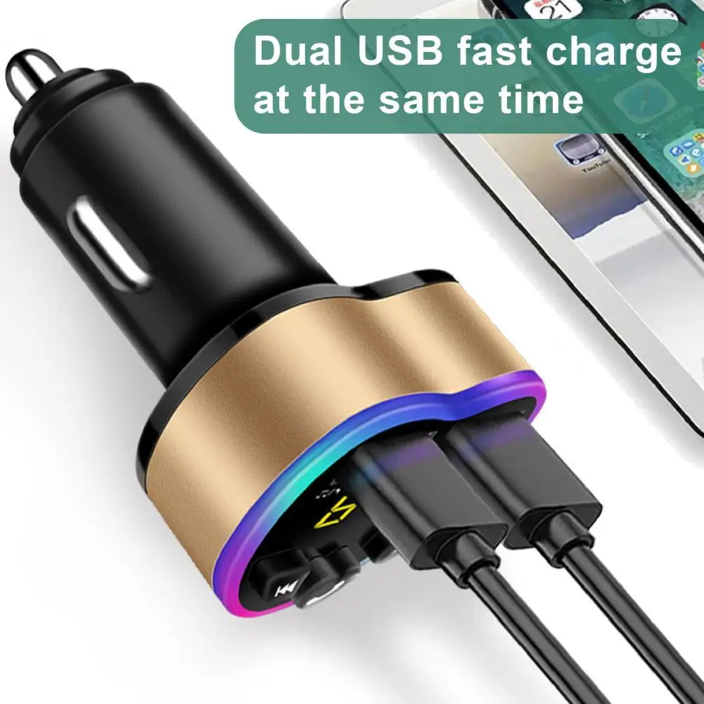 Автомобильное зарядное устройство USB QC-3 0 2 USB-порта в форме сердца |