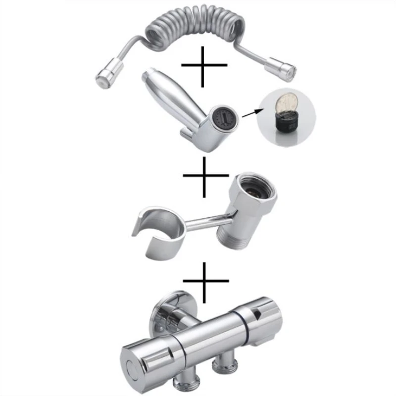 

High Quality Bidets Faucet Toilet Cleaner Set Shower Spray Bidet Sprayer Toilet Faucets Hygienic Shower