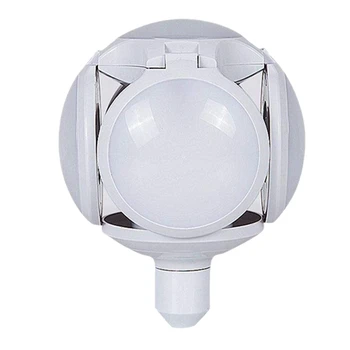 

40W E27 LED Bulb 5 Leaf Home High Brightness Light Bulb Heat Resistant Telescopic AC85-265V Led Folding Football Shape
