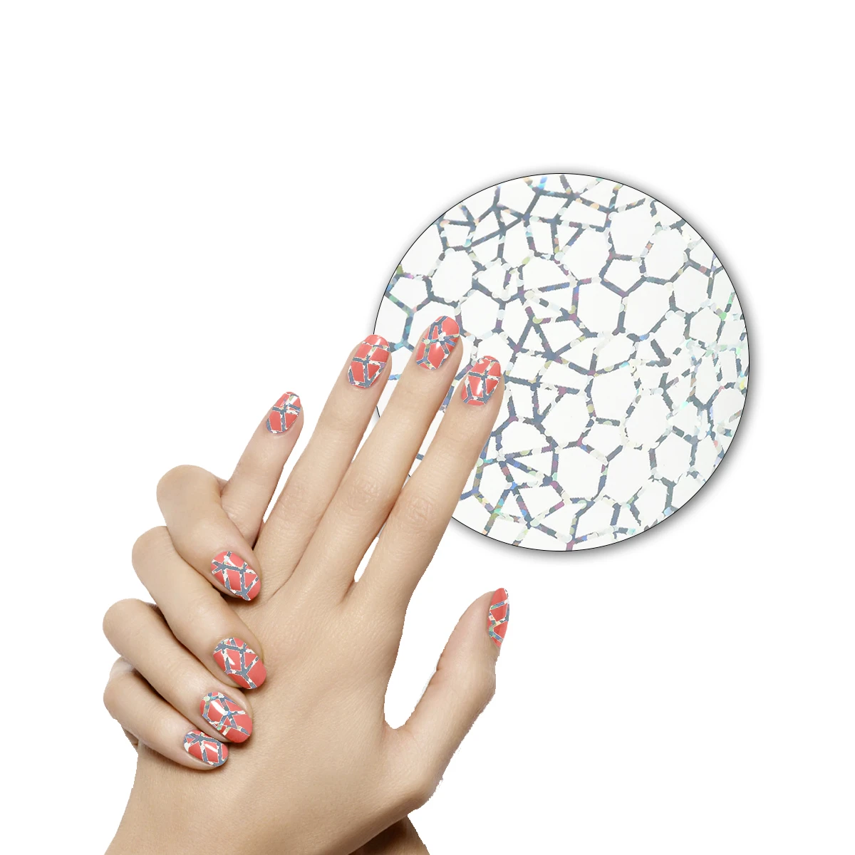 2 шт. 4*100 см Cobweb стикер для дизайна ногтей Фольга Водные Наклейки Nagels аксессуары Ongles Декоративные наклейки для нейл-арта наклейки из фольги