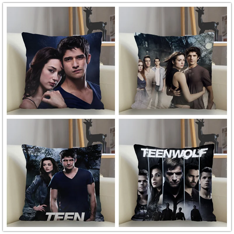 Musife Custom Teen Wolf Pillowcase Sofa Decorative Cushion Cover Pillowcase Home Decor Decoration Pillowcase Drop Shipping