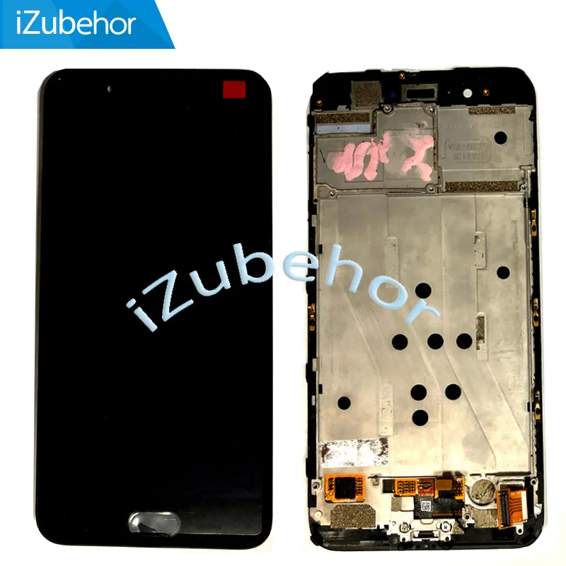 Сменный сенсорный ЖК экран 5 дюйма с рамкой для YotaPhone 3 Yota 3|Экраны мобильных