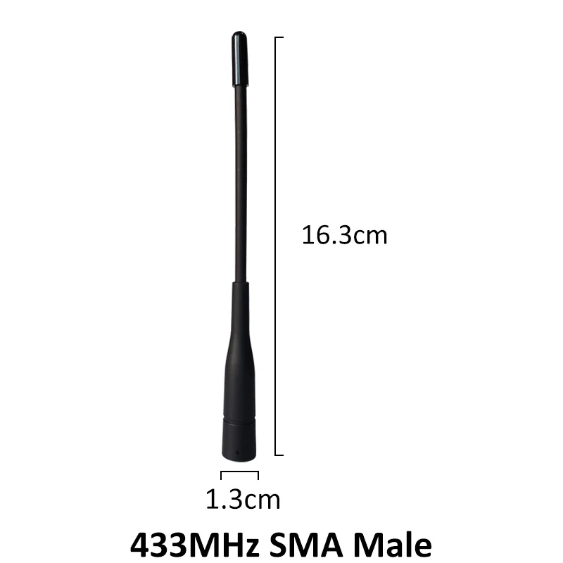 GRANDWISDOM 20pcs 433mhz antenna 3dbi sma male lora antene pbx iot module lorawan signal receiver antena high gain