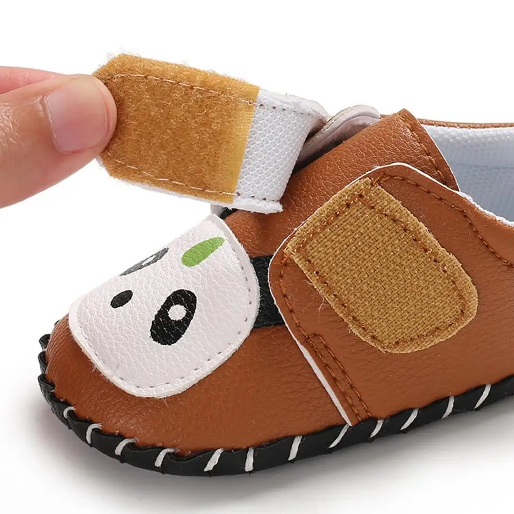 Дышащие Нескользящие кроссовки с рисунком для маленьких мальчиков; прогулочная обувь на мягкой подошве; обувь для первых шагов 0-18 м
