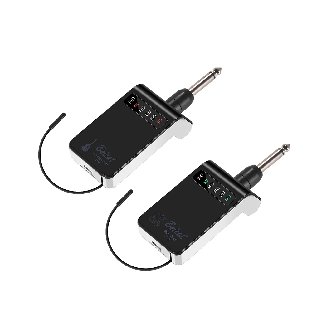Горячая новинка Belcat T3R3 UHF Гитара Беспроводная система электрическая гитара бас