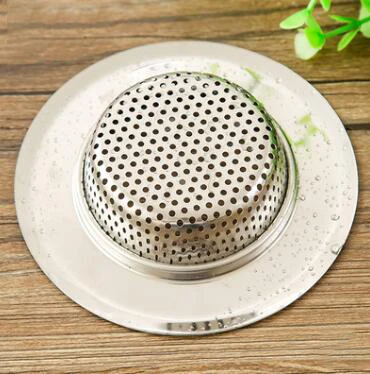 2 Edelstahl-Spülbeckensiebe – Ø 11,5 Cm, Mit Breitem Rand, Rostfrei, Für Küchenspülen