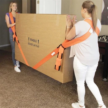 

Non-Slip Furniture Moving Strap Rope Handling Effortless Forearm Forklift Lifting Moving Belt Strap-type moving belt