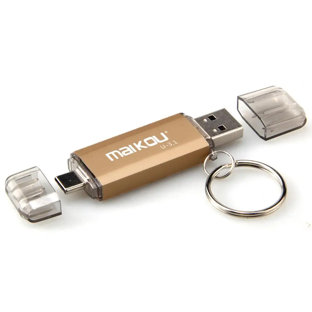 Maikou новейший 2в1 USB3.0 type-c usb флеш-накопитель USB3.0 OTG type-C 32GB