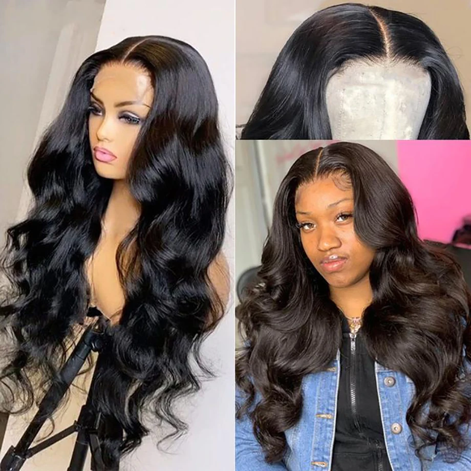 13x4 13x6 HD Lace Frontal Wig Body Wave Lace Front Human Hair Wigs For Women Richgirl Brazilian Pre Plucked 6X6 Closure Wig