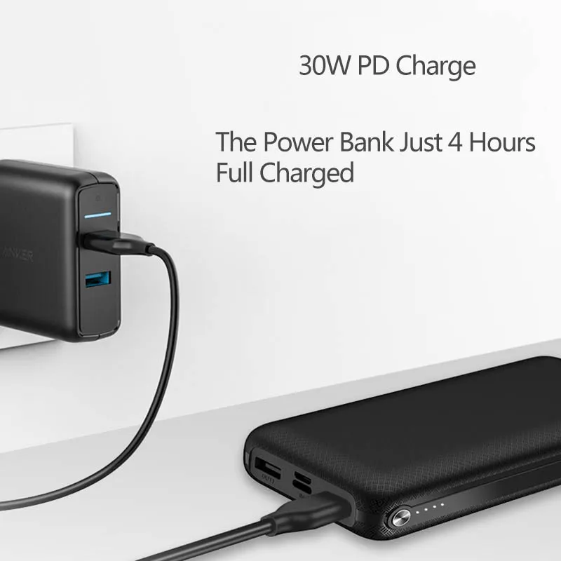 Power Bank 20000mAh 18W PD QC3.0 светодиодный дисплей с быстрой зарядкой Внешнее зарядное устройство для Iphone Xiaomi samsung power bank