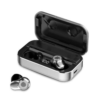 

Subwoofer Wireless Earphones Universal With Charging Case Running Rechargeable
