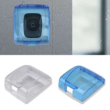 

Smart Door Bell Ring Socket Waterproof Device Door Lock Cover Switch Button Protection Device Security Anti-splash Box
