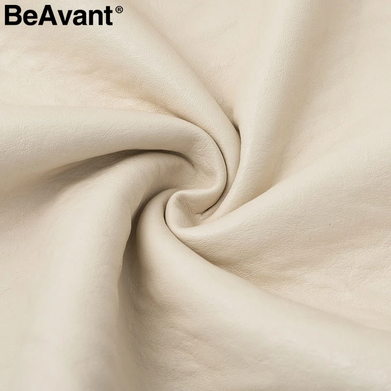 BeAvant, зимнее, плюшевое, из искусственного меха, кожаное пальто, для женщин, из кусков, искусственная молния, для девушек, теплое, короткое пальто, с карманами, верхняя одежда, женская, мягкая куртка