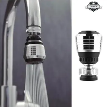 

360 Rotatable Water Saving Tap Diffuser Faucet Nozzle Water Swivel Head Kitchen Faucet Adapter Bubbler Saving Nozzle